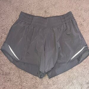 Lululemon Hotty Hot shorts Gray